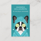 Pampered Pet Cat Spa Grooming Salon Professional  名刺 (正面)