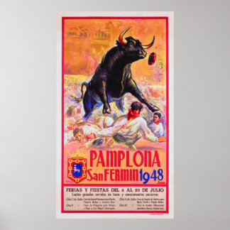 Pamplona 1948 ポスター