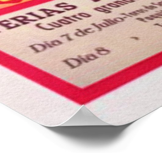 Pamplona 1948 ポスター (角)