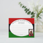 Pan African共有Aメモリーフォトカード ポストカード (スタンド正面)