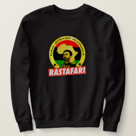 PAN-AFRICAN-ALLIANCE Africa Jah Rastafari Sweater  スウェットシャツ