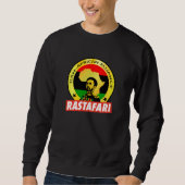 PAN-AFRICAN-ALLIANCE Africa Jah Rastafari Sweater  スウェットシャツ (正面)