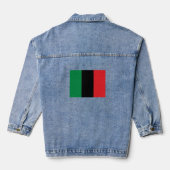 Pan African Denim Jacket デニムジャケット (裏面)