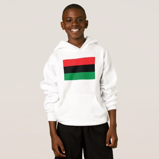 Pan African flag, Afro American Black history (正面フル)