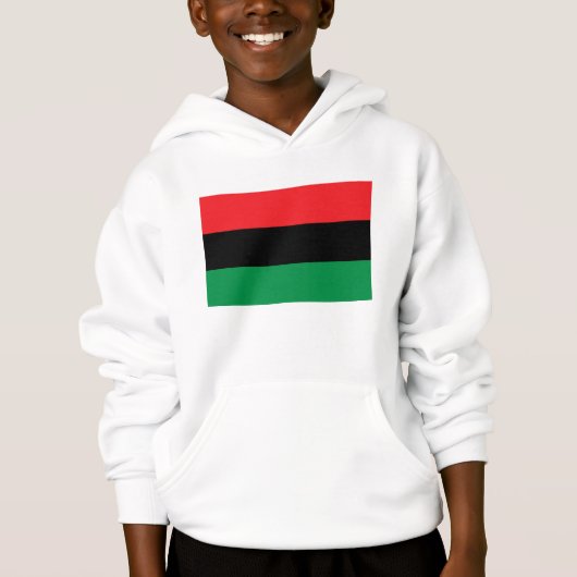 Pan African flag, Afro American Black history (正面)
