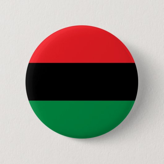 Pan African flag, Afro American Black history 缶バッジ (正面)