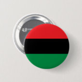 Pan African flag, Afro American Black history 缶バッジ (正面&裏面)