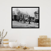 Pan Am Expo Camel Parade 1901 ポスター (キッチン)