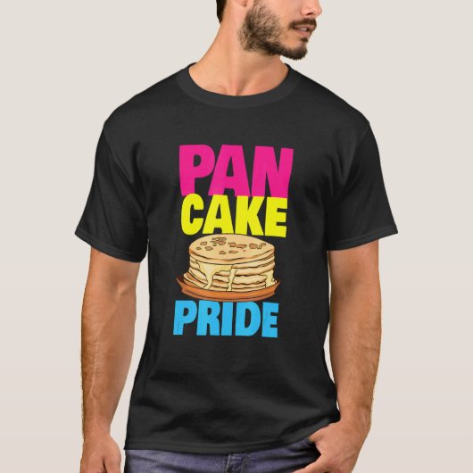 Pan Cake Pride Pansexual Tシャツ (正面)
