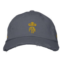 PAN-Cap-blue x gold