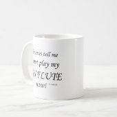 Pan Flute Voices Say Must 遊 コーヒーマグカップ (正面左)