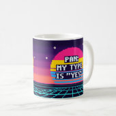 Pan: My Type Is Yes プライド ピクセル マグ (正面右)