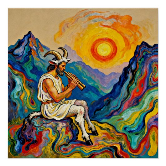 Pan plays his Pipes ポスター (正面)