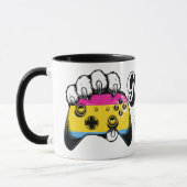 Pan Pride Game On Tiger Paw Controller Mug 2026 マグカップ (左)