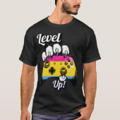 Pan Pride Level Up Tiger Paw Controller Tee 2026 Tシャツ (正面)