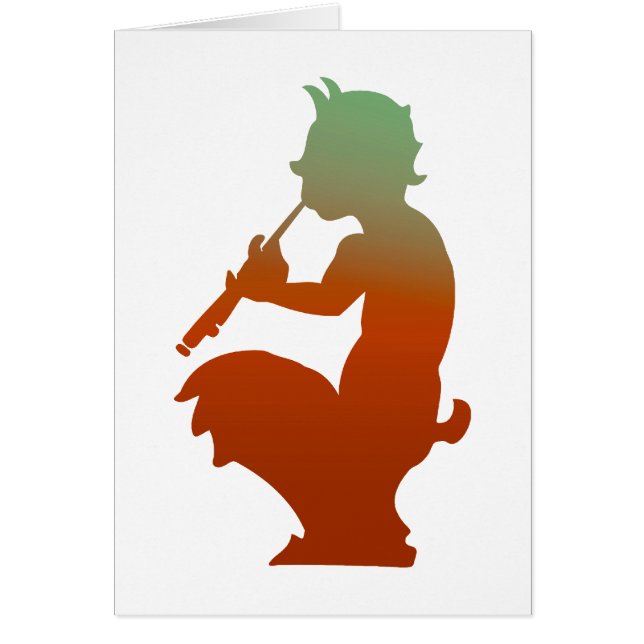 Pan Satyr Flöte flute (正面)