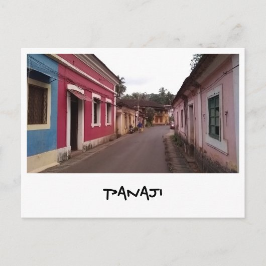 Panaji, Goa （インド） ポストカード (正面)