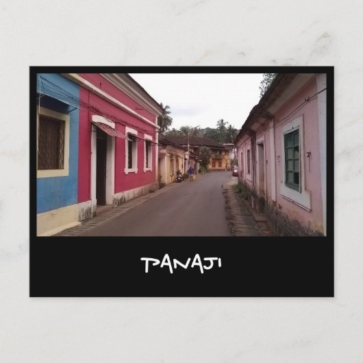 Panaji, Goa （インド） ポストカード (正面)