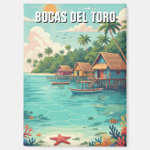 Panama Bocas del Toro Travel  マグネット (正面)