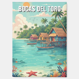 Panama Bocas del Toro Travel  マグネット