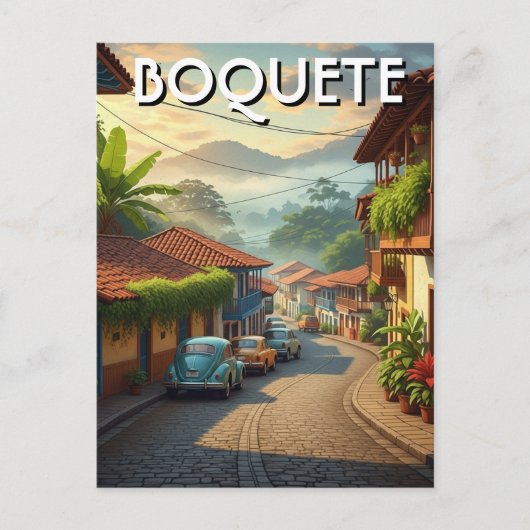 Panama Boquete Travel  ポストカード (正面)