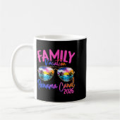 Panama C Vacation 2026 Souvenir Matching Family Gr コーヒーマグカップ (左)