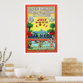 Panama - California Exposition in San Diego 1911 ポスター (キッチン)