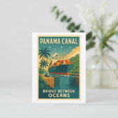 Panama Canal – Bridge Between Oceans ポストカード (スタンド正面)