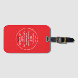 Panama Canal Luggage tag ラゲッジタグ
