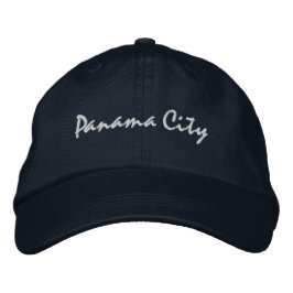 Panama City Beach Florida Embroidered Baseball Hat 刺繍入りキャップ