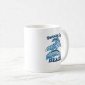 Panama City Beach Florida Vacation Tribal Dolphins コーヒーマグカップ (正面右)