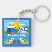 Panama City Panama キーホルダー (裏面)
