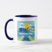 Panama City Panama マグカップ (左)