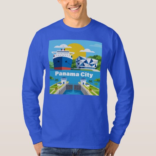 Panama City Panama Tシャツ (正面)