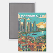 Panama City Travel マグネット (正面/裏面)