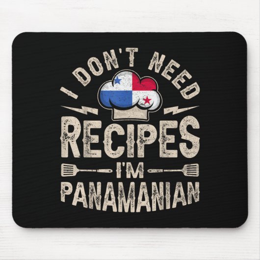 Panama Flag Proud Panamanians Men &amp; Women  マウスパッド (正面)