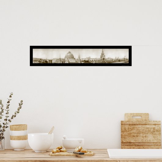 Panama Pacific Exposition San Francisco写真1915 ポスター (キッチン)