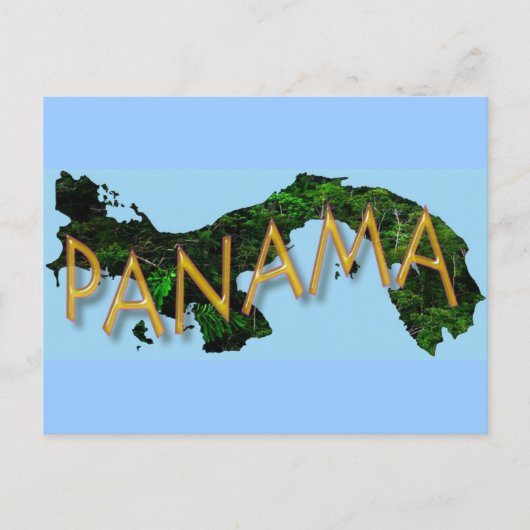 Panama Postcard ポストカード (正面)