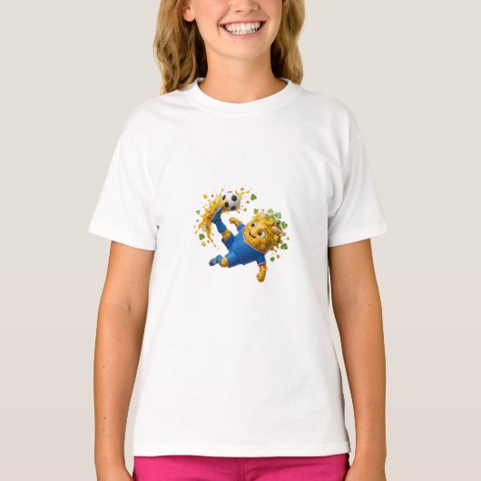 Panama Sancocho Soup Food Soccer Mascot Group L Tシャツ (正面)