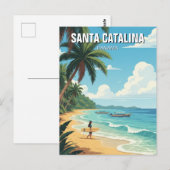 Panama Santa Catalina Travel  ポストカード (正面/裏面)