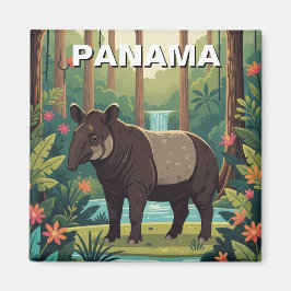 Panama Tapir in Coiba National Park Travel  マグネット