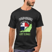 Panamanians Can Do Anything Just Slower  Panama Tシャツ (正面)