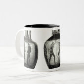 Panathenaicの3 amphorae ツートーンマグカップ (正面左)