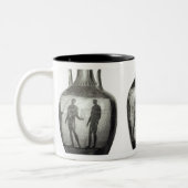 Panathenaicの3 amphorae ツートーンマグカップ (左)