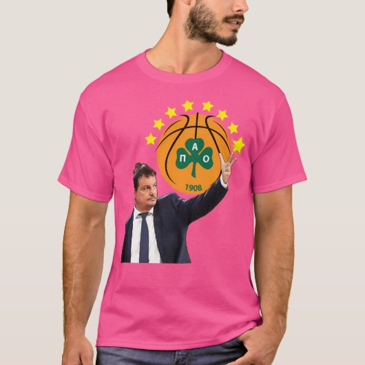 Panathinaikos 8スター – ウィザードエルギンアタマンと tシャツ (正面)
