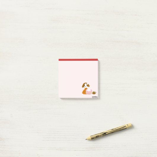 pancake ポストイット (デスク上)