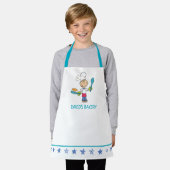 Pancake Chef Kids Apron エプロン (着用した状態)
