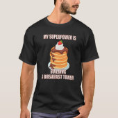 Pancake Flapjack  Pajama Cute Pancake Maker Tシャツ (正面)
