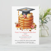 Pancake Graduation Breakfast Celebration 招待状 (スタンド正面)