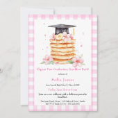 Pancake Graduation Breakfast Celebration  招待状 (正面)